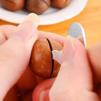 Cokytoop 1-4 τμχ/σετ Mini Nut Crackers από ανοξείδωτο ατσάλι Macadamia Walnut opener Φορητό κάμπινγκ αξεσουάρ κουζίνας Εργαλεία παξιμαδιών