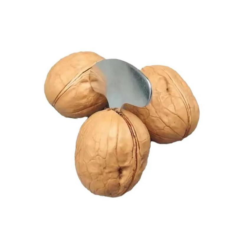 Cokytoop 1-4vnt./rinkinys Mini riešutų traškučiai nerūdijančio plieno Macadamia graikinių riešutų atidarytuvas Nešiojami stovyklavimo virtuvės priedai Riešutų įrankiai