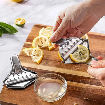 Kitchen Bar Stainless Steel Fruit Lemon Lime Orange Squeezer Juicer Manual Hand Press Citrus Juicer Tools άφιξη