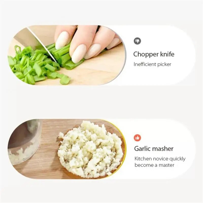 1PC Multifunctional Presa de mana Taietor de Alimente Ceapa Nuci Tocator Tocator Manual Siguranta eficienta Fructe Legume Tocator Instrument de bucatarie