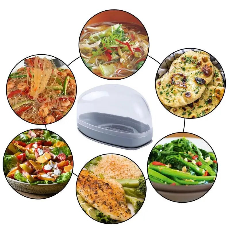 Mașină de tăiat usturoi 2-în-1 Mașină de tăiat usturoi mic de usturoi de uz casnic Instrument de gătit Presare manuală Accesorii de bucătărie pentru usturoi