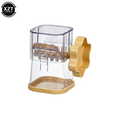 Riešutų smulkintuvo rankinis žemės riešutų pastos trintuvas nešiojamasis džiovintų vaisių smulkintuvas Rankinis graikinių riešutų smulkintuvas šokolado smulkintuvas virtuvės priedas