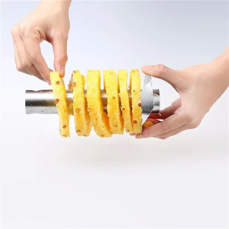 Namai Virtuvės prietaisai Odos lupimo įrankiai Įrankiai Nerūdijančio plieno ananasų pjaustyklė Naudingi dalykai virtuvės įtaisams ir priedams