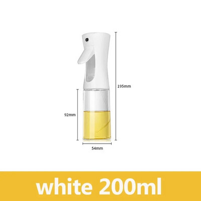 Aliejaus purškimo purkštuvas Butelis virimui virtuvėje Alyvuogių aliejaus purkštuvas stovyklavimui BBQ Kepimo actas Sojų padažas 200ml 300ml 500ml
