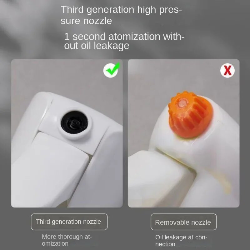 Aliejaus purškimo purkštuvas Butelis virimui virtuvėje Alyvuogių aliejaus purkštuvas stovyklavimui BBQ Kepimo actas Sojų padažas 200ml 300ml 500ml