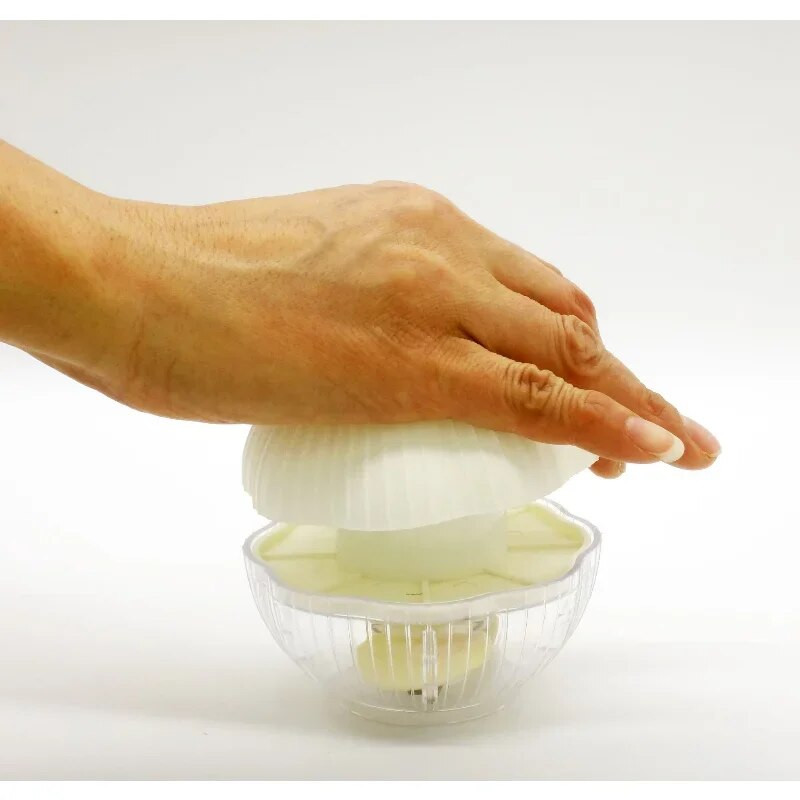 1PC Instrument de bucătărie Presă de usturoi Concasor Tocător Tăiător Cutter Măcinat usturoi Presă manuală Răzătoare fără atingere Gadgets de bucătărie