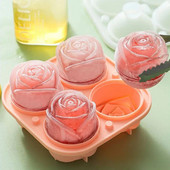 Rose Ice Hockey Silikonski kalup DIY Kućanski aparat za led Kalup za sladoled od kave Domaći desertni napitak Kalup za led Kuhinjski kućni gadget