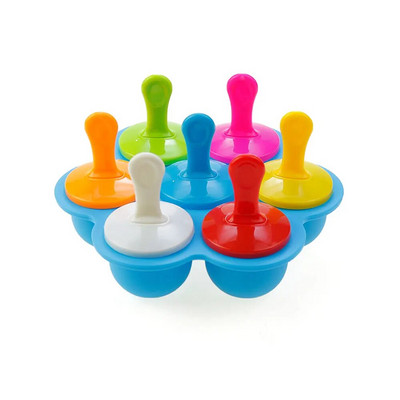 Silikoninis pasaulis Ledai Ledai Pelėsiai Nešiojami Silikoniniai Popsicle Formelių Kamuoliukai Kūdikiams Pasidaryk pats maisto papildai Įrankiai Vaisių kokteilis