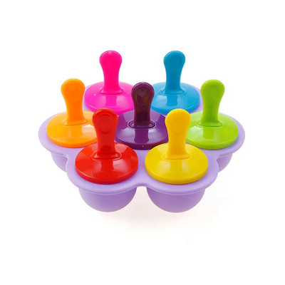Silikoninis pasaulis Ledai Ledai Pelėsiai Nešiojami Silikoniniai Popsicle Formelių Kamuoliukai Kūdikiams Pasidaryk pats maisto papildai Įrankiai Vaisių kokteilis
