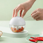 Concasor manual pentru usturoi Mașină de curățat usturoi Tocare cărnii zdrobire chili Instrument de gătit Tocător usturoi Gadgets de bucătărie