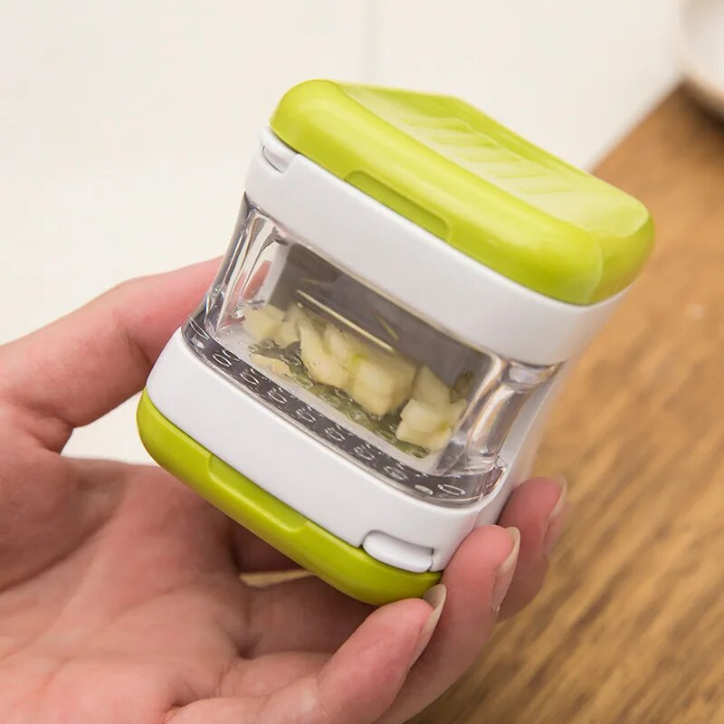 Česnakų spaudimo smulkintuvas kauliukų virtuvėje Česnako kubelių skustukas Daržovių įrankiai