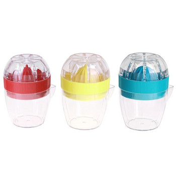 Mini Hand Juice Cup Εργαλεία χυμού πλαστικής πρέσας ποιότητας τροφίμων Πολυλειτουργικός πλαστικός στίφτης λεμονιού για εσπεριδοειδή λεμόνι πορτοκαλιού φρούτων