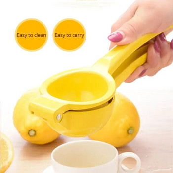 Εγχειρίδιο Home Lemon Squeezer Κράμα αλουμινίου Χειροποίητος Αποχυμωτής Φρούτων Πορτοκαλιού Φορητό πρακτικά εργαλεία κουζίνας Μίνι μπλέντερ
