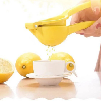 Домашна ръчна изстисквачка за лимони Алуминиева сплав Ръчно пресована сокоизстисквачка за портокалови плодове Преносими практични кухненски инструменти Мини блендер