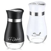 Posude za papar Dozator začina s podesivim rupama za sipanje Pepper Shaker Limenke za začine koje se mogu ponovno puniti