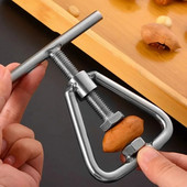 Mașină multifuncțională manuală pentru deschiderea nucilor, mașină de spart nuci, unealtă de bucătărie, accesorii din oțel pentru nuci de macadamia