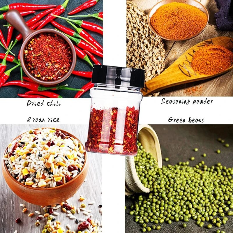 Ultensilio pentru bucătărie Recipient pentru condimente Sticle pentru condimente Condimente pentru condimente Borcane pentru depozitare în ușă Condimente Cutie de plastic