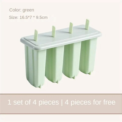 Ląstelinių ledų formavimo ledų gaminimo aparatas Naminis ledų dėžutė vaikams, ledų formelių formavimo ledų padėklai virtuvės prietaisai