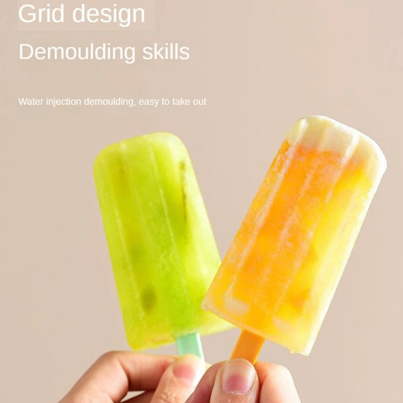 Ląstelinių ledų formavimo ledų gaminimo aparatas Naminis ledų dėžutė vaikams, ledų formelių formavimo ledų padėklai virtuvės prietaisai