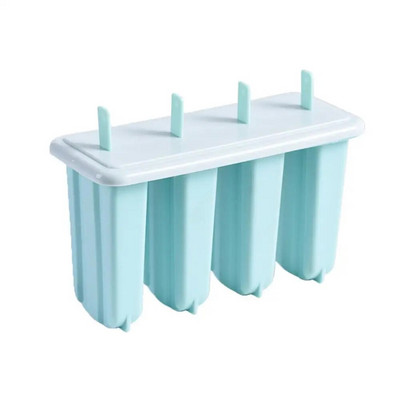 8/4 grile Forme pentru inghetata Set 4 forme pentru Popsicle Tava pentru gheata Popsicle Inghetata Reutilizabila Cu capac Stick Mold pentru gheata Accesorii pentru bucatarie