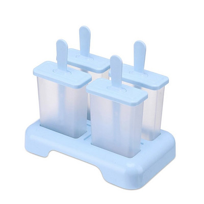 8/4 grile Forme pentru inghetata Set 4 forme pentru Popsicle Tava pentru gheata Popsicle Inghetata Reutilizabila Cu capac Stick Mold pentru gheata Accesorii pentru bucatarie