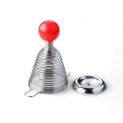 Clip pentru nuci de pecan Instrument de scufundare de bucătărie Arc din oțel inoxidabil Pălătura de nuci de alune Spărgătoare de nuci Coji sparte Capac clopot de aur