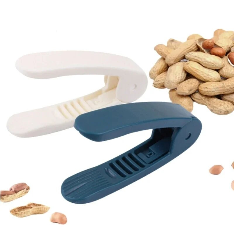 Praktiškas melionų sėklų lukšto paprastas naudojimo vadovas Žemės riešutų lukšto virtuvės įrankis PP medžiaga žemės riešutų lukštams pašalinti