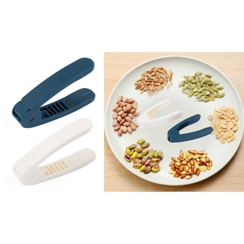 Praktiškas melionų sėklų lukšto paprastas naudojimo vadovas Žemės riešutų lukšto virtuvės įrankis PP medžiaga žemės riešutų lukštams pašalinti