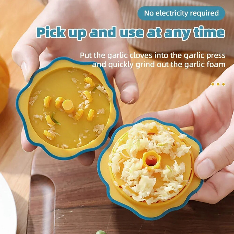 1/2 tk küüslauguhakklihamasin Küüslaugupressid Köögitarbed Toidukvaliteediga käsitsi küüslauguhakkimistööriist Multifunktsionaalsed köögividinad