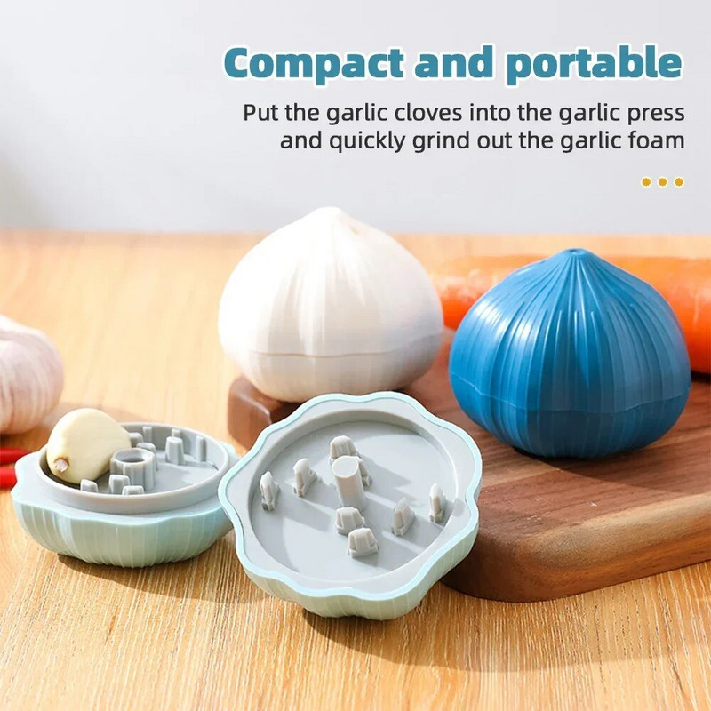 1/2 tk küüslauguhakklihamasin Küüslaugupressid Köögitarbed Toidukvaliteediga käsitsi küüslauguhakkimistööriist Multifunktsionaalsed köögividinad
