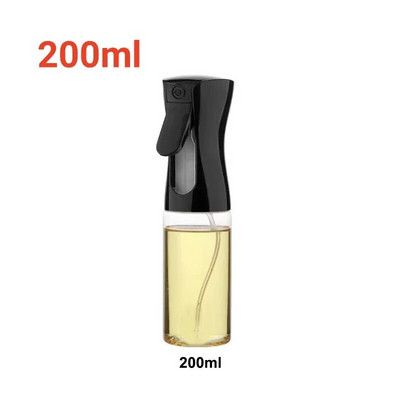 200 ml-es 300 ml-es olajspray-palack konyhai olívaolaj-adagoló kemping grillezés sütés ecet szójaszósz permetező tartályok