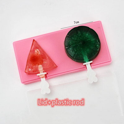 Crtani kalup za sladoled Silikonski kalupi za sladoled za višekratnu upotrebu za ljetnu zabavu