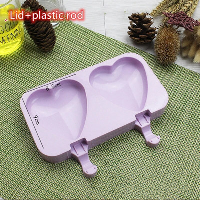 Crtani kalup za sladoled Silikonski kalupi za sladoled za višekratnu upotrebu za ljetnu zabavu