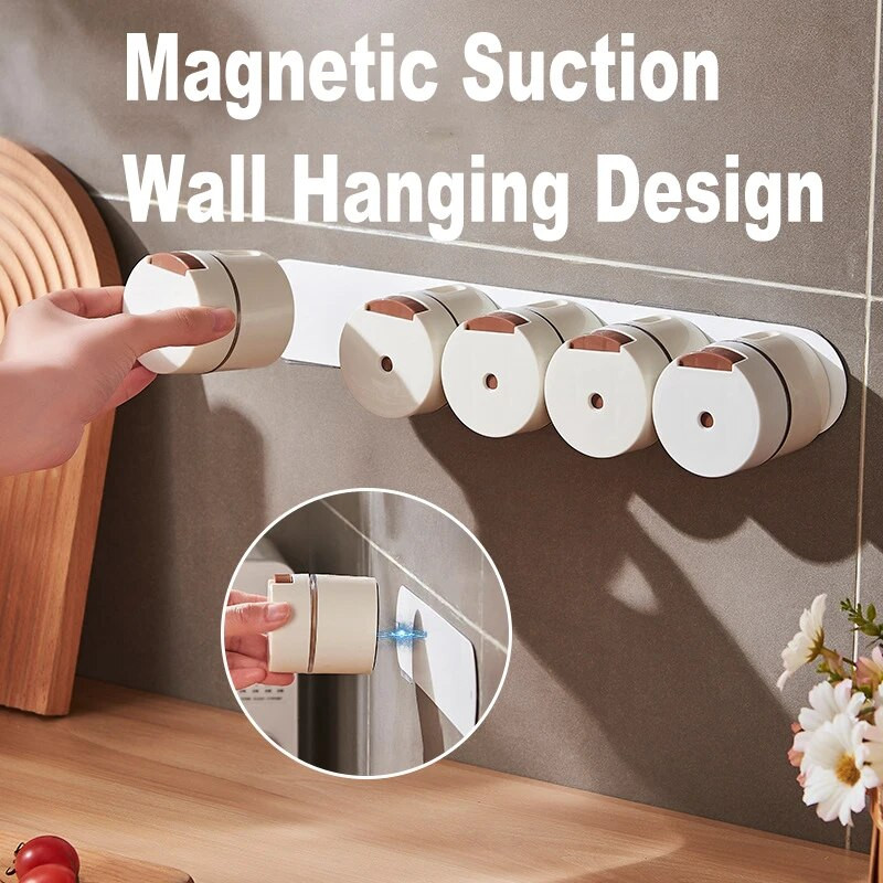 Set magnetskih staklenki za začine s naljepnicama Posude za začine od nehrđajućeg čelika Posuda za pohranu začina Sprejevi za začine za papar Kuhinjski pribor