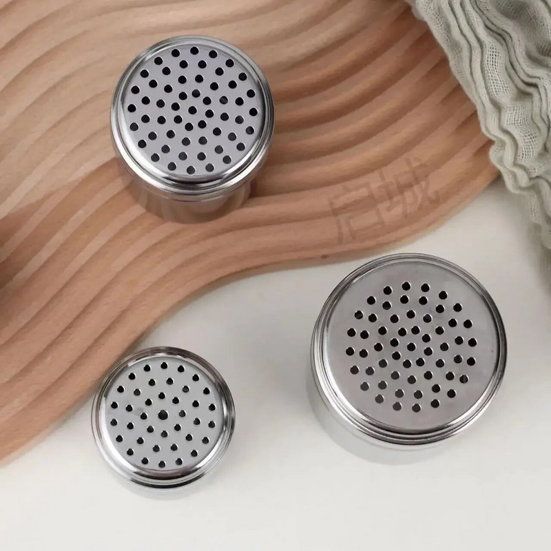 Druskos cukraus butelio besisukantis dangtelis Daugiafunkcis nerūdijančio plieno 1 gabalas virtuvės prietaisas Prieskonių pipirų buteliuko prieskonių stiklainis