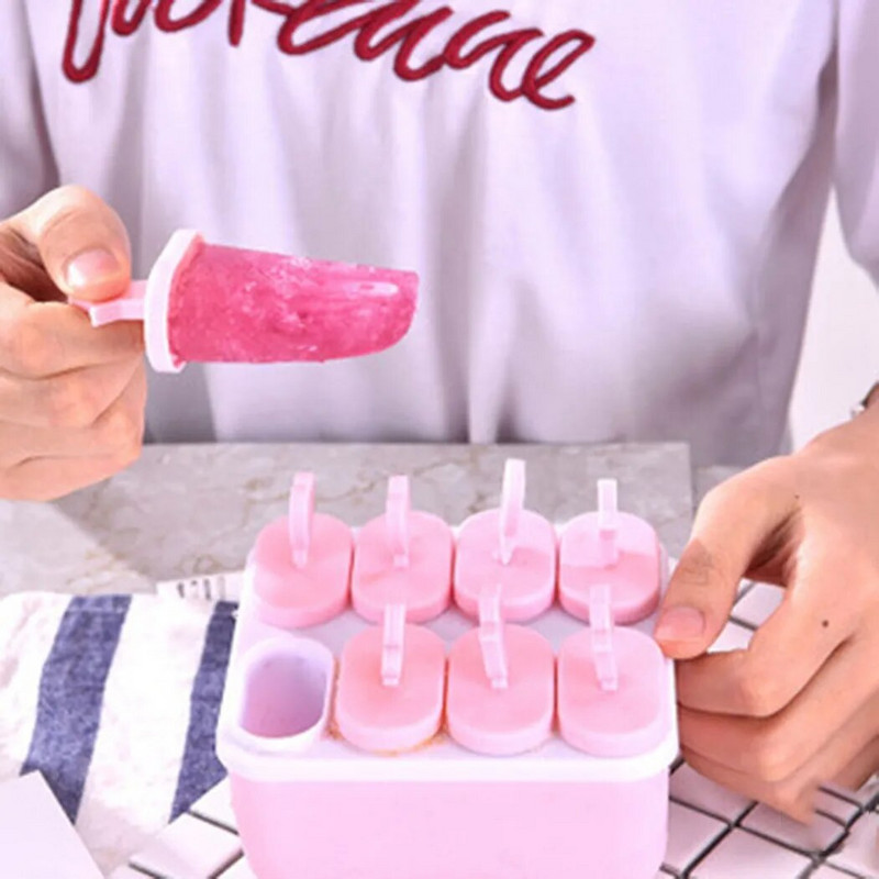 Vasaros ledų formelės 12*11*6,5 cm 8 Miniatiūriniai saldainių formelės šokolado formelės Patogus ir lengvas pristatymas.