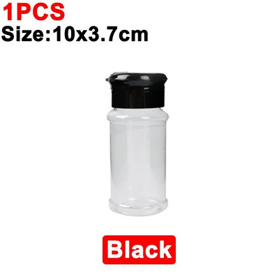 Prieskonių plaktuvas Buteliai Stiklainiai prieskoniams Plastikinė druskos ir pipirų plaktuvė kepsninė Prieskonių tvarkyklė Įrankiai Virtuvės priedai