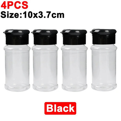 Prieskonių plaktuvas Buteliai Stiklainiai prieskoniams Plastikinė druskos ir pipirų plaktuvė kepsninė Prieskonių tvarkyklė Įrankiai Virtuvės priedai