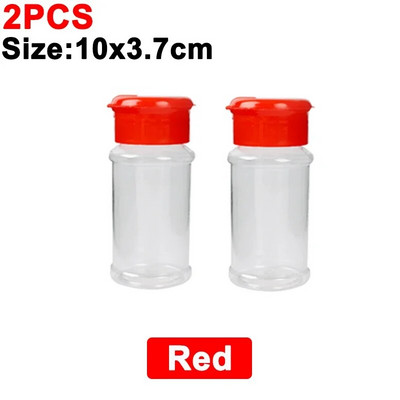 Prieskonių plaktuvas Buteliai Stiklainiai prieskoniams Plastikinė druskos ir pipirų plaktuvė kepsninė Prieskonių tvarkyklė Įrankiai Virtuvės priedai