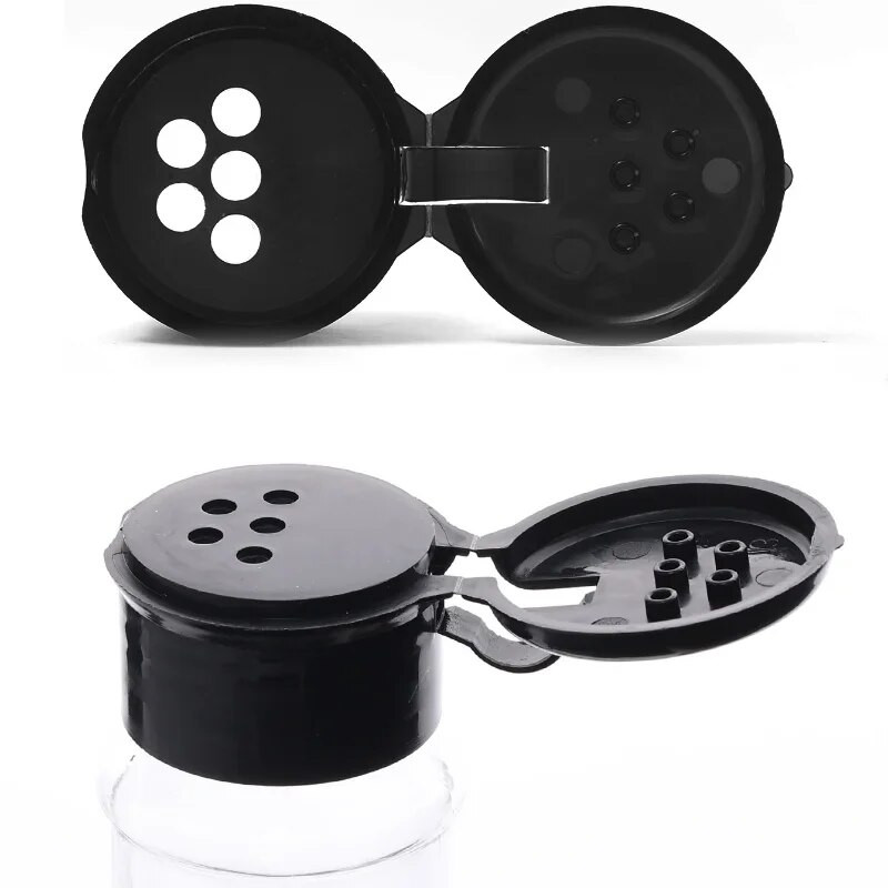 Prieskonių plaktuvas Buteliai Stiklainiai prieskoniams Plastikinė druskos ir pipirų plaktuvė kepsninė Prieskonių tvarkyklė Įrankiai Virtuvės priedai