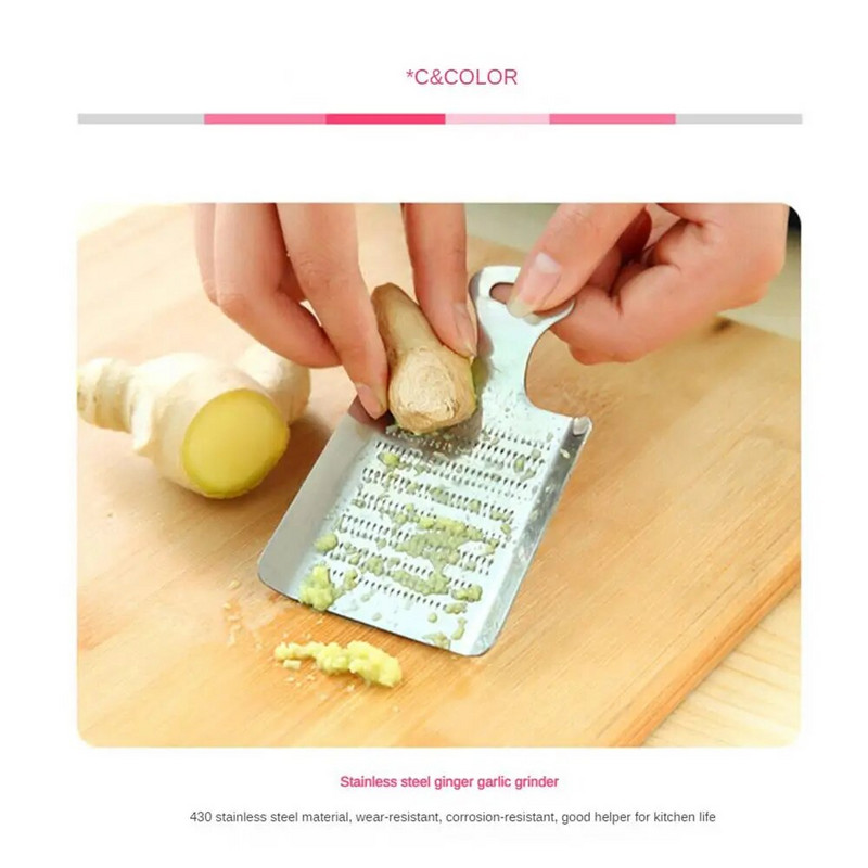 1–5 vnt. imbiero trintuvė vasabi trintuvė nerūdijančio plieno česnakų smulkintuvas Vaisių ir daržovių smulkintuvas Virtuvės įtaisai