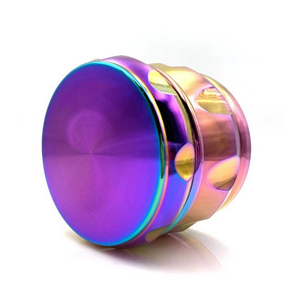 Tubakaürtide veski 4 kihiga Hierba 63 mm tsingisulamist sõelatrumliga vürtsiveskiga suitsetamise tarvikute jaoks