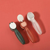 Rankinis česnako spudderis 420 nerūdijančio plieno smulkus štampavimas, daugkartinis vieno objekto naudojimas apvalia rankena Super didelio kalibro česnako presas