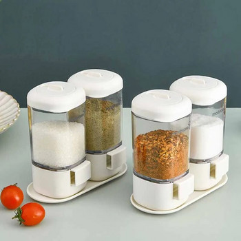 Преса за измерване на домакинството Резервоар за поръсване на сол Кухня Контрол на артефакти Ограничена кутия за сол Кутия за подправки Тип преса