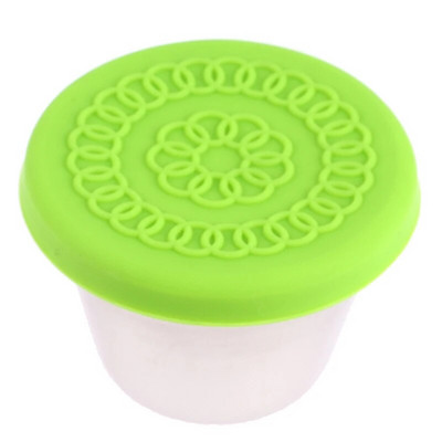 Salotų padažo indelis Į 6x2,5 uncijos nerūdijančio plieno mažą prieskonių talpyklą su dangteliais, nepraleidžiančiais dangteliais, skirta vaikų pietų indų dėžutei