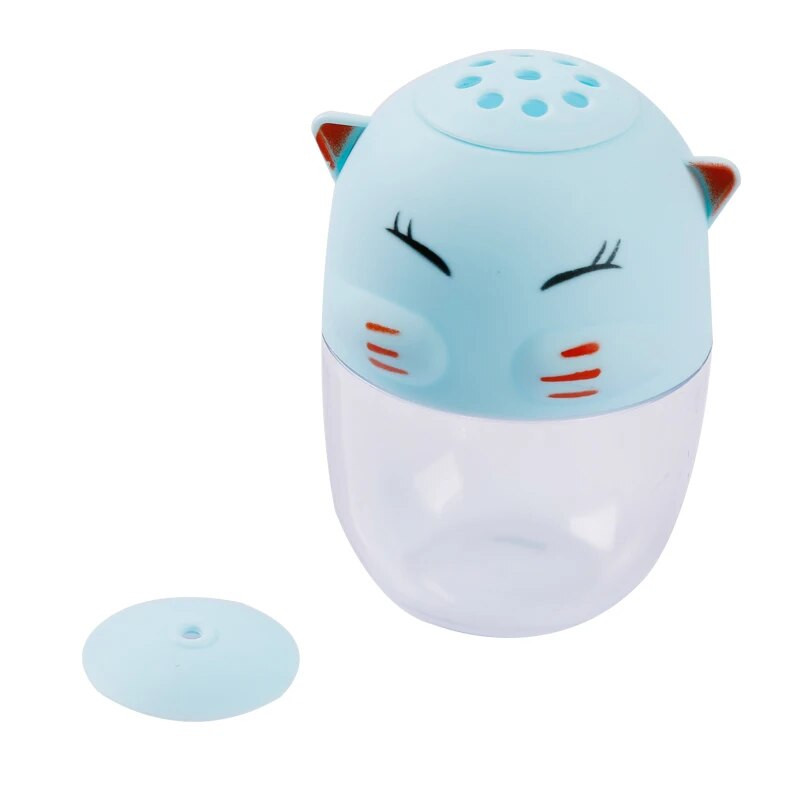 Mielas katės formos prieskonių indelis Sveikatai saugus ABS plastiko tempero druskos pipirų butelis BBQ virtuvės maisto ruošimo įrankiams Dantų krapštuko laikiklis