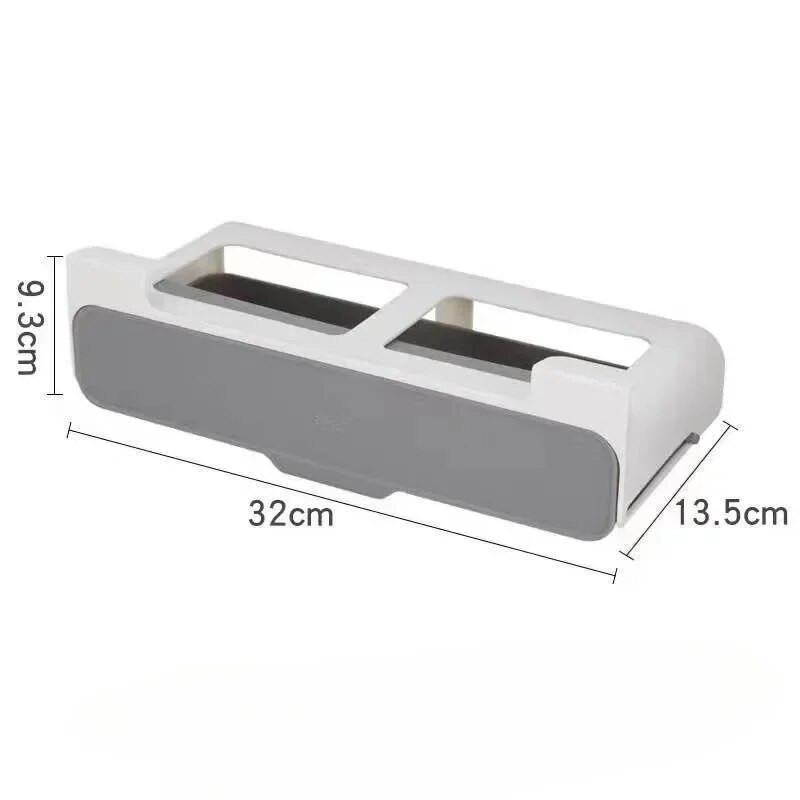 Öntapadó falra szerelhető konyhai fűszertartó fűszertartó doboz tároló állvány Fűszerrendező konyhai tároló állvány háztartás