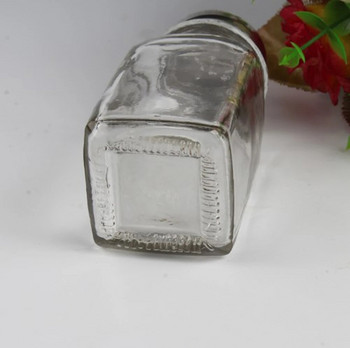 Γυάλινο μπουκάλι καρυκεύματα Μαύρο λευκό αλάτι Αναδευτήρας πιπεριού Κουζίνα Μπουκάλι καρυκεύματα αποθήκευσης Μπουκάλι καρυκεύματα Εργαλεία κουζίνας Προμήθειες κουζίνας