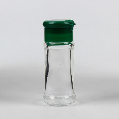 Staklena boca za začine Crno-bijela posuda za so i papar Kuhinjska boca za pohranu boca za začine Alati za začine Kuhinjski pribor