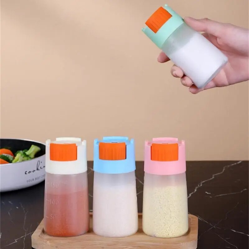 0,5G doseeriv soolatopsik Push-tüüp Maitseainesoola dosaator Soolapaak Suhkrupudel Vürts-pipra-soolatopsik purk purk pudel